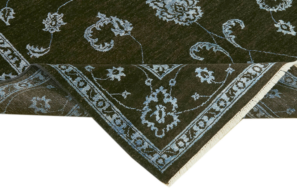 Rug N Carpet - Handwoven Oriental 6' 2'' x 9' 4'' Wool Oushak Area Rug