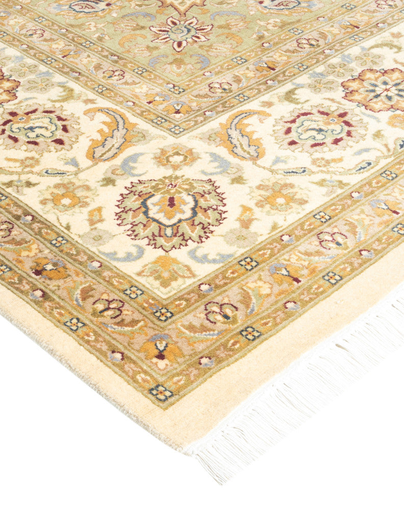 Pandaung One-of-a-Kind Hand-Knotted Area Rug Ivory, 8'2"x12'0"