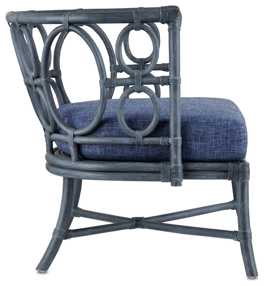 Tegal Finn Navy Chair