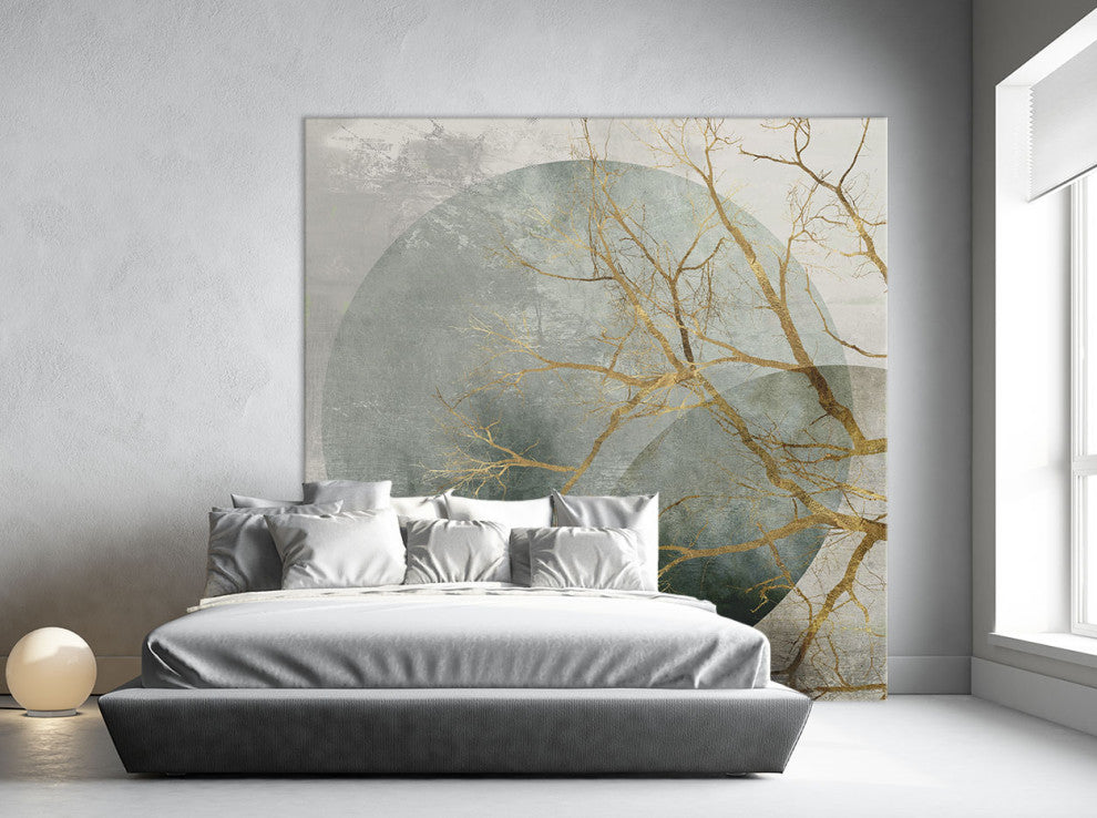 "Mid Night II" Fine Art Giant Canvas Print, 54"x54"
