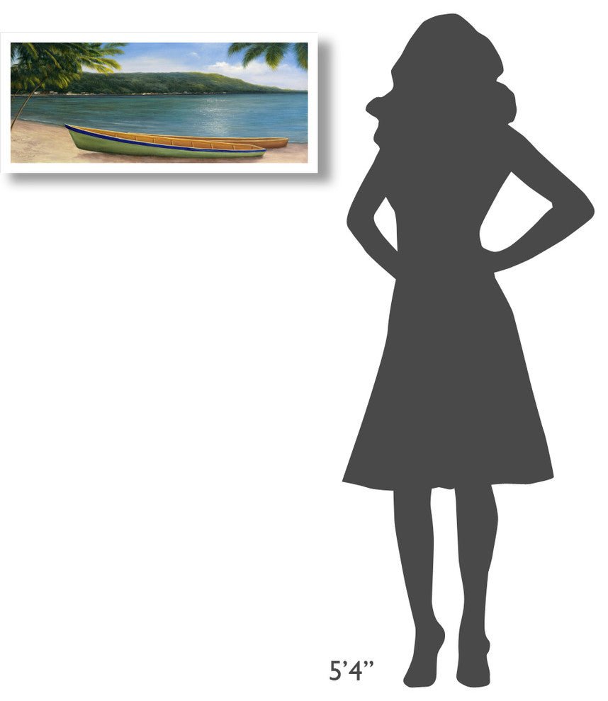 "How 'Bout Us" Digital Paper Print by Diane Romanello, 32"x14"