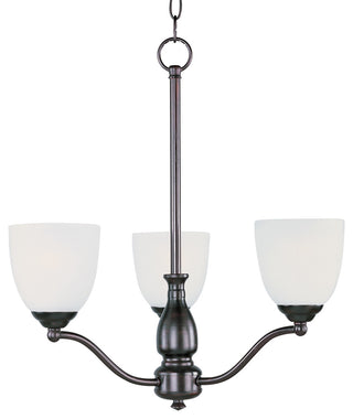 Maxim 10064 Stefan 21"W 3 Light Chandelier - Oil Rubbed Bronze