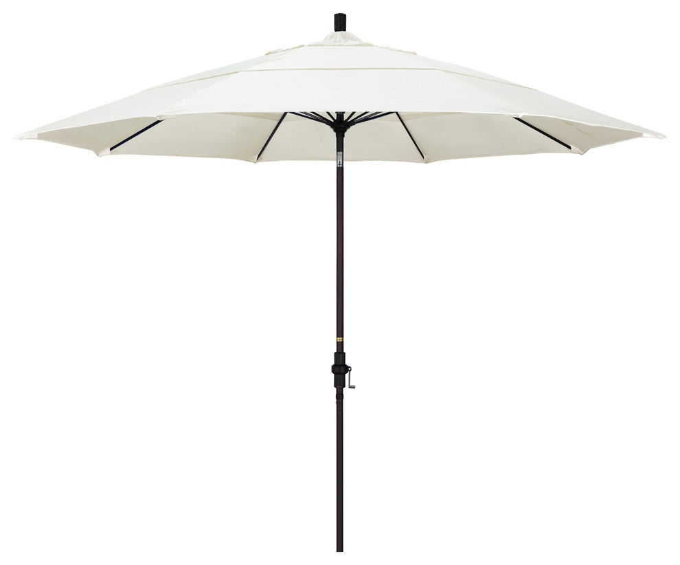 Fiberglass Umbrella Collar Tilt, Sunbrella, Canvas, 11'