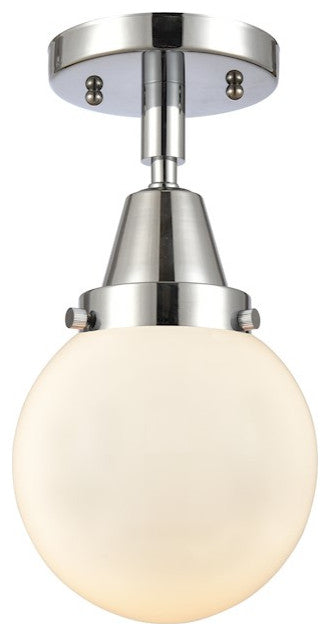 INNOVATIONS LIGHTING 447-1C-PC-G201-6-LED Beacon Flush Mount