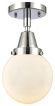 INNOVATIONS LIGHTING 447-1C-PC-G201-6-LED Beacon Flush Mount