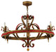 39W Grosetto 6 LT Chandelier
