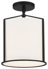 Carlyn 1 Light Black Ceiling Mount