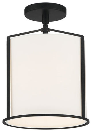 Carlyn 1 Light Black Ceiling Mount