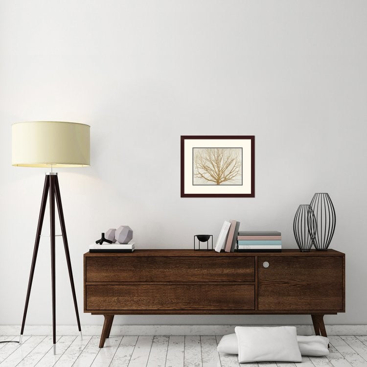 "Golden Tree" Framed Digital Print by Alessio Aprile, 24x20"