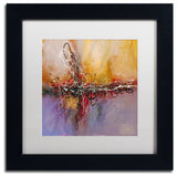 'Inspired' Matted Framed Canvas Art by Ricardo Tapia
