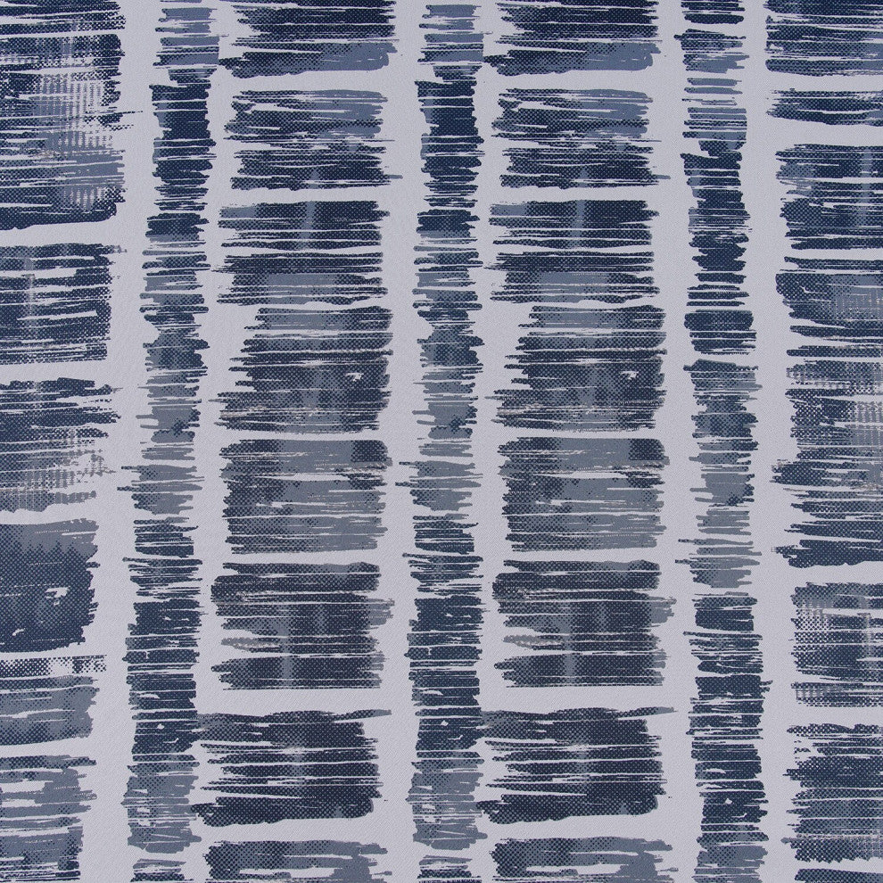 Matchstick Blue Lake Room Darkening Fabric Sample, 4Wx4L