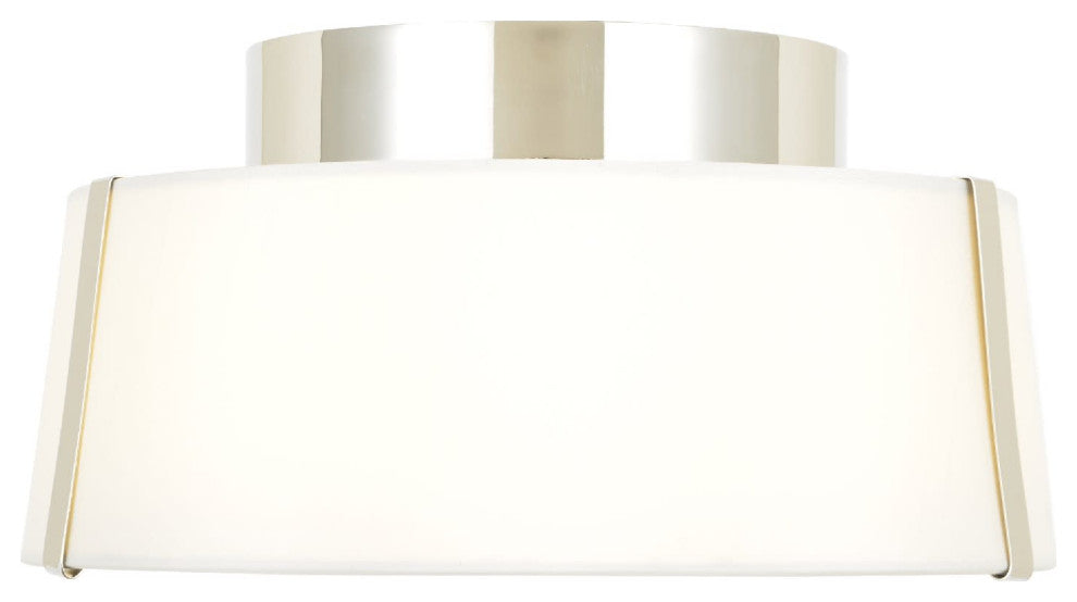 Crystorama Lighting Group FUL-903 Fulton 2 Light 12"W Semi-Flush - Polished