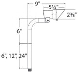 Mini Accent LED 12V Single Path-Light 3000K, Bronze