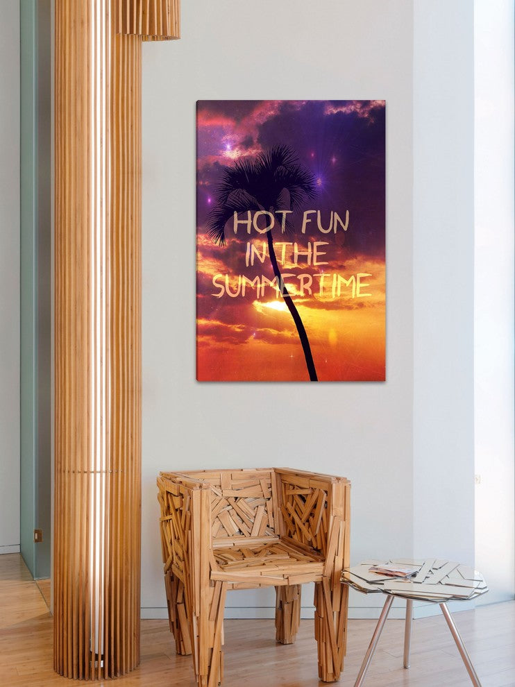 "Hot Fun in the Summertime" Print on Canvas by Sylvia Cook