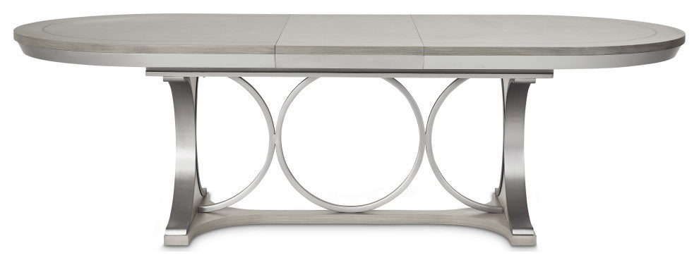 Eclipse Oval Dining Table - Moonlight Gray