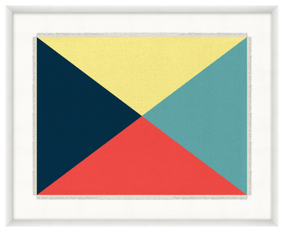 Nautical Flag Textile Z, Giclee Reproduction Artwork