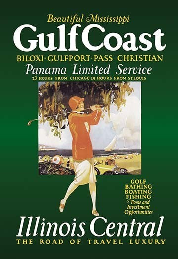 Gulf Coast- Framed Paper Poster 20" x 30"