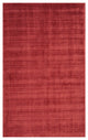 Handwoven Viscose Red Contemporary Solid Milano Rug, 8'9x11'9