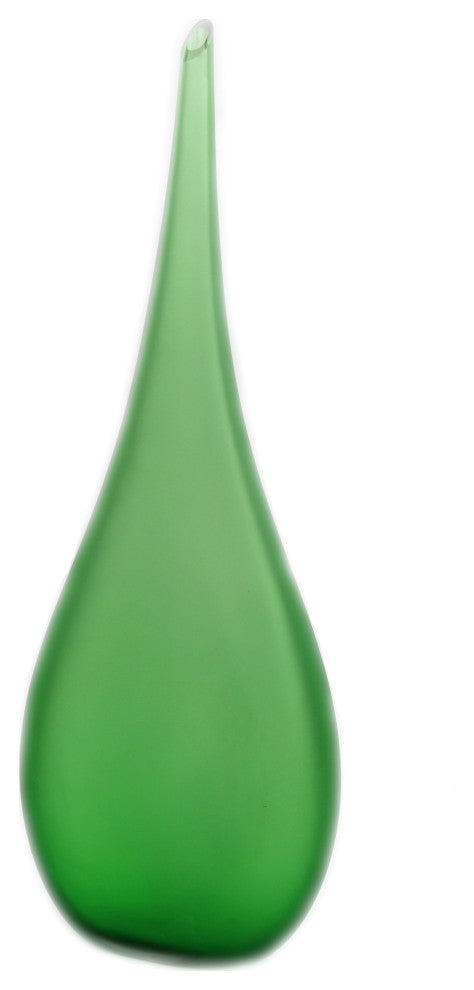 Murano Glass Brina Vase, Green