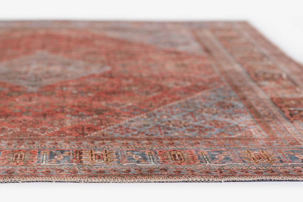 Momeni Afshar Polyester Copper Area Rug 7'6" X 9'6"