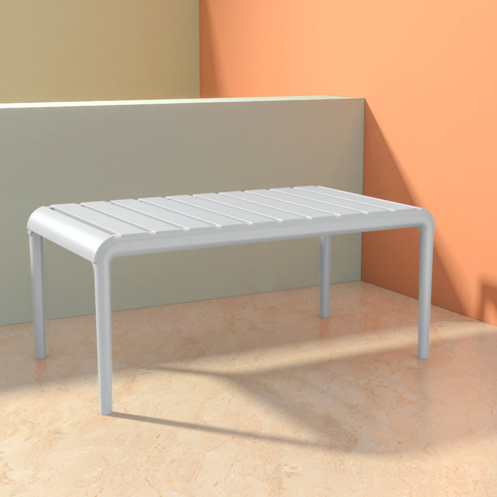 Paris Outdoor Coffee Table White