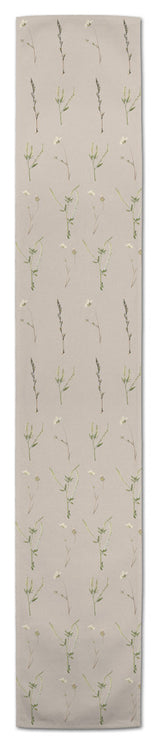 Floral Strands 16x90 Poly Twill Table Runner