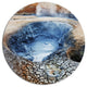 Beautiful Fumarole Field In Iceland, Landscape Disc Metal Wall Art, 36"
