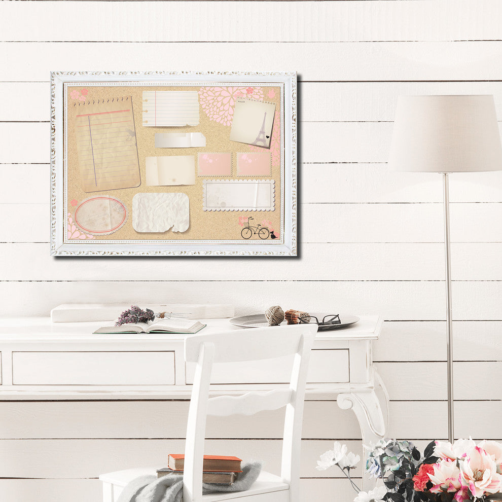 R2H Methods 'Parisian' Dry Erase Memo Board on ArtPlexi, 40"x30"