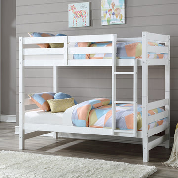 ACME Ronnie Twin/Twin Bunk Bed, White