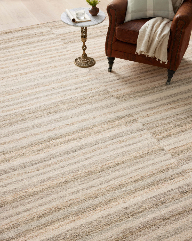 Chris Loves Julia x Loloi Chris Ivory / Clay 2''-3" x 3''-9" Accent Rug