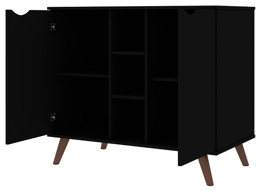 Hampton 39.37 Buffet Stand in Black