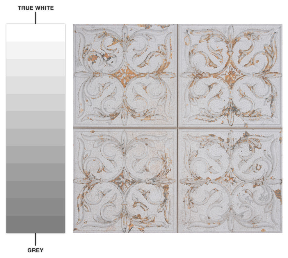 Antigua Lis White Porcelain Wall Tile