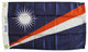 Marshall Islands, 12"x18" Nylon Flag