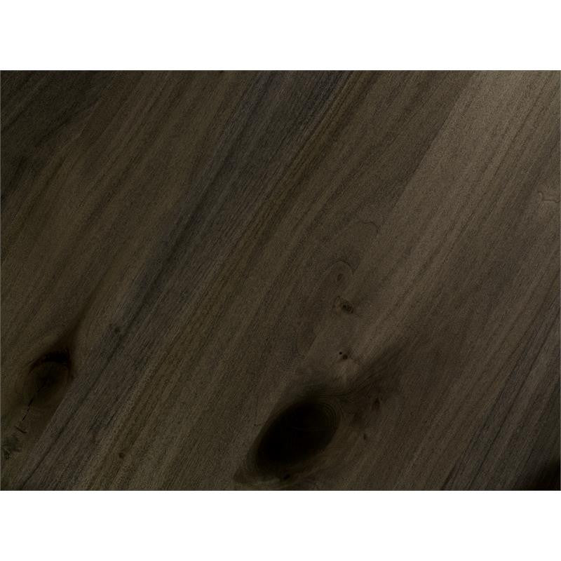 KFI Urban Loft 30" Round Breakroom Table Barnwood Black X Base Bistro Height