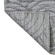 HAND WOVEN FLAT WEAVE KILIM POLYESTER AREA RUGS -Rectangle,Light Gray,Geometric, [Rectangle] 8'x10'