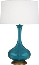 Pike Table Lamp, Peacock