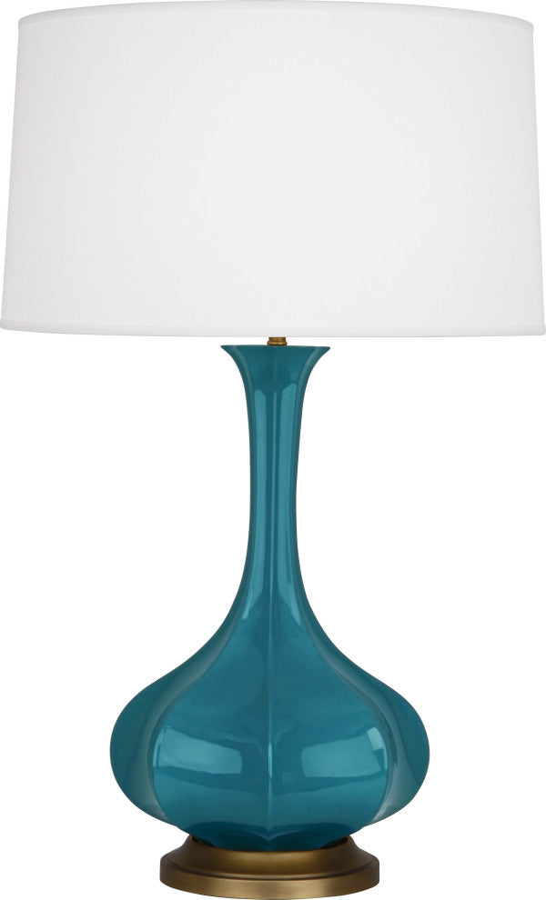 Pike Table Lamp, Peacock