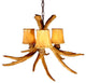 Reproduction Antler Mule Deer Chandelier Light, RS-16