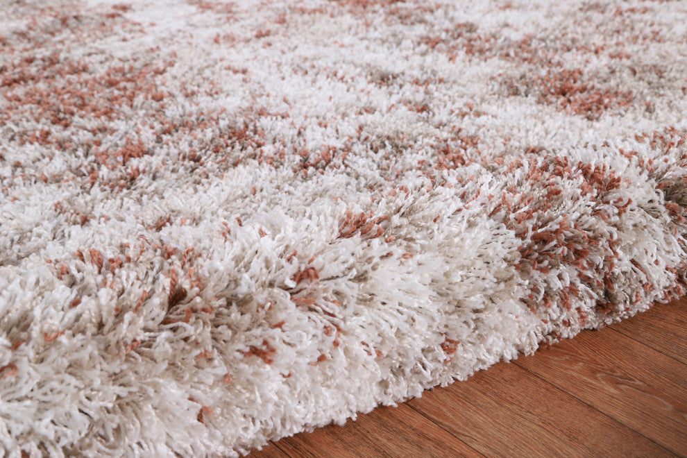 Noori Rug Shag Juno Rust/Ivory Runner