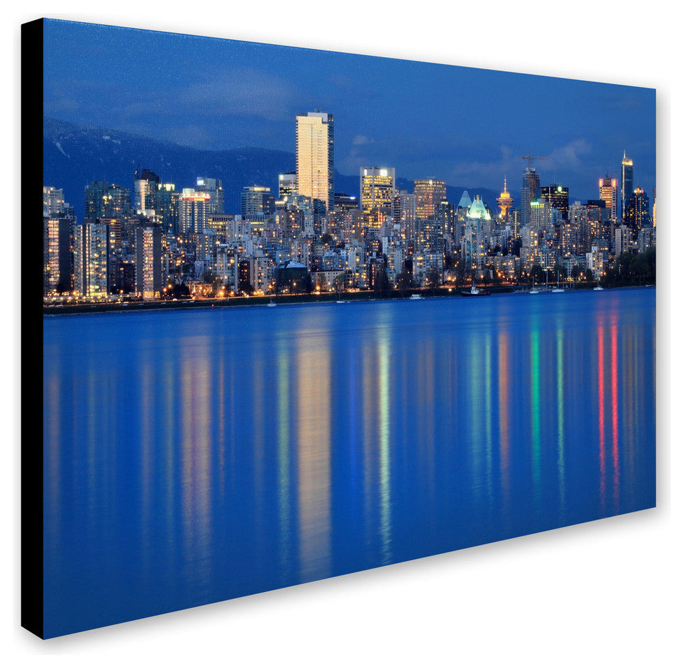 'Vancouver City' Canvas Art by Pierre Leclerc