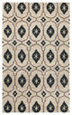 Classic Home Tanami Soumak Ivory Multi 5x8 Rug