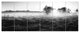 Rural Meadow in Mist, Landscape Canvas Art Print, 70"x28", 6 Panels