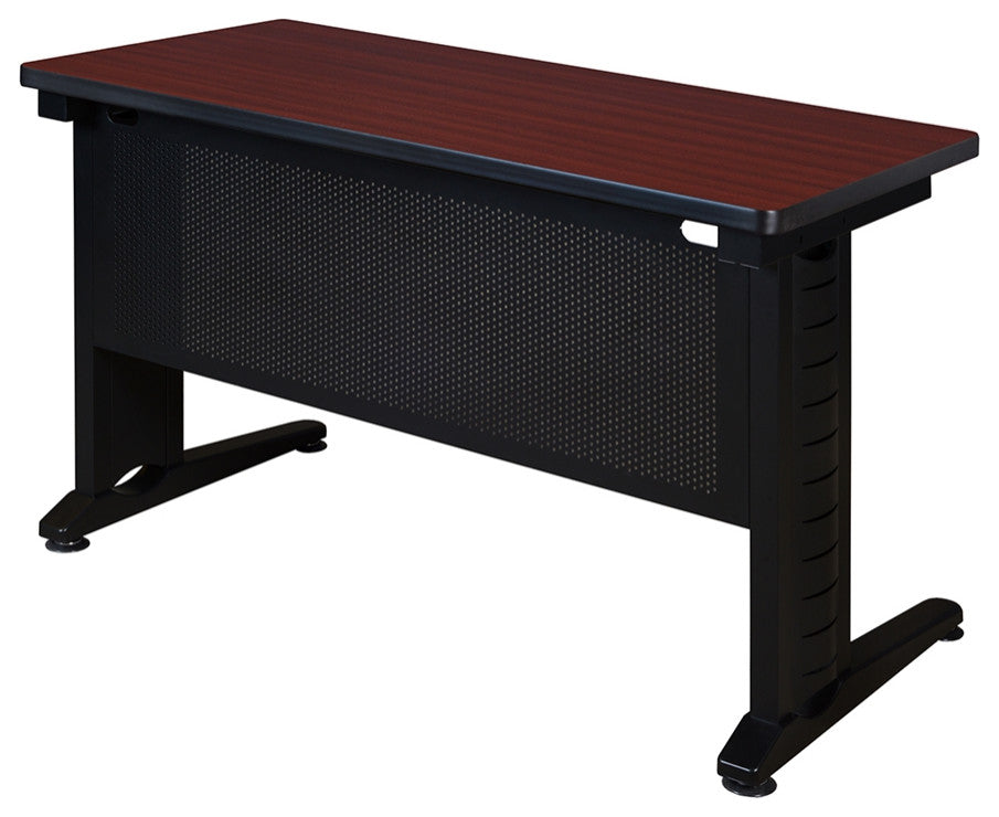 Fusion 48"x24" Training Table, Mahogany