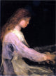 Arthur B Davies Portrait of a Young Girl, 21"x28" Wall Decal