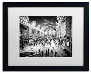 Philippe Hugonnard 'Grand Central Terminal NYC', Black Frame, White Mat, 20x16