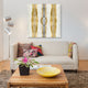 "Eminent In Gold II" by Ellie Roberts, Canvas Print, 18"x18"