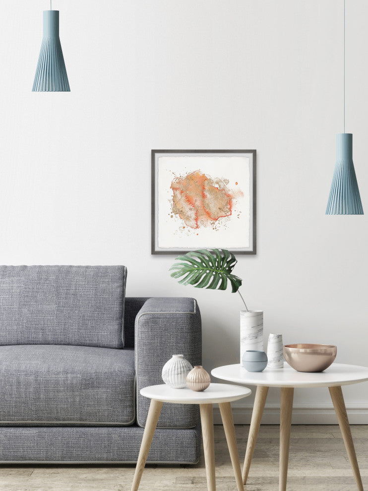 "Narrow Passage" Framed Painting Print, 12x12