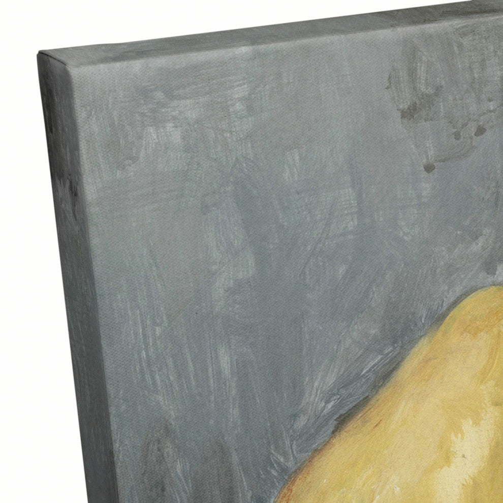 Painterly Pears 16x16 Canvas Wall Art