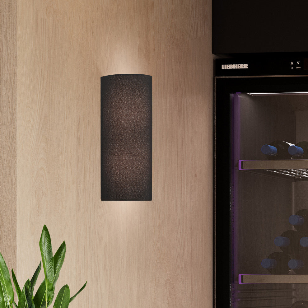 Bainbridge 2-Light Black ADA Sconce