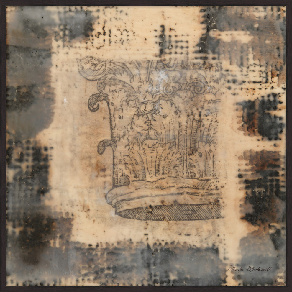 Encaustic Column 4, Giclee Reproduction Artwork